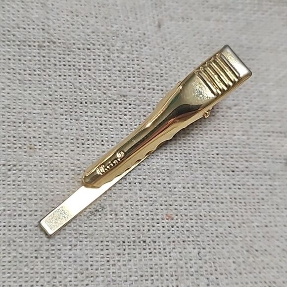 Vintage MCM Mens Tie Tack Bar Lot 5 Pins Signed Amita Swank Japan - Picture 9 of 13